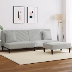 VidaXL 3216262 Ensemble de meubles de salle à manger Gris