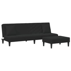 VidaXL 3216265 Ensemble de meubles de salle à manger Noir