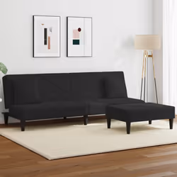 VidaXL 3216265 Ensemble de meubles de salle à manger Noir