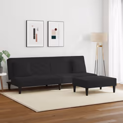 VidaXL 3216265 Ensemble de meubles de salle à manger Noir