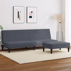 VidaXL 3216275 Ensemble de meubles de salle à manger Gris