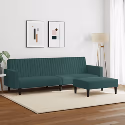 VidaXL 3216282 Ensemble de meubles de salle à manger Vert