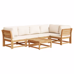 VidaXL 3214285, Crème, Bois d'acacia, 110 kg, Adultes et enfants, 630 mm, 630 mm
