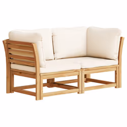 VidaXL 3214290, Crème, Bois d'acacia, 110 kg, Adultes et enfants, 1460 mm, 730 mm