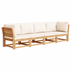 VidaXL 3214292, Crème, Bois d'acacia, 110 kg, Adultes et enfants, 730 mm, 705 mm