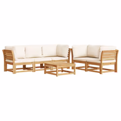 VidaXL 3214302, Crème, Bois d'acacia, 110 kg, Adultes et enfants, 730 mm, 705 mm