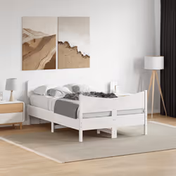 VidaXL 3216400, Blanc, 1255 mm, 195,5 cm, 810 mm, 1200 x 1900 mm, 1 pièce(s)