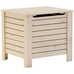 Vidaxl - Boîte de rangement avec couvercle rana bois massif de pin