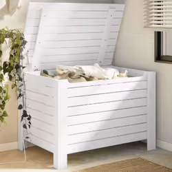 Cette boîte de rangement en bois est une solution de rangement idéale et un excellent supplément décoratif à votre espace de ...