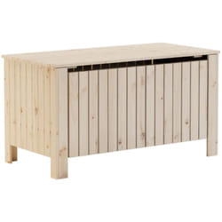 Vidaxl - Boîte de rangement avec couvercle rana bois massif de pin