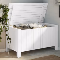 Cette boîte de rangement en bois est une solution de rangement idéale et un excellent supplément décoratif à votre espace de ...