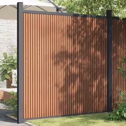Ce panneau de clôture peut être utilisé comme barrière de jardin ou comme clôture résidentielle pour plus d'intimité et de sé ...