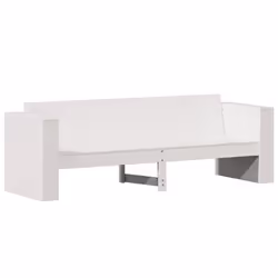 VidaXL 832374, 3 siège(s), Blanc, 110 kg, 1890 mm, 600 mm, 620 mm