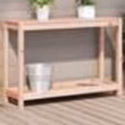 vidaXL Table de rempotage et étagère 108x35x75 cm bois massif douglas
