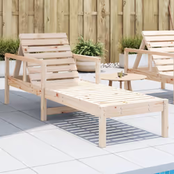 VidaXL 832538 chaise d'extérieur Terrace Siège rembourré Bois de pin