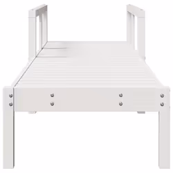 VidaXL 832539 chaise d'extérieur Terrace Siège rembourré Bois de pin Blanc - Vue supplémentaire 4