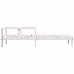VidaXL 832539 chaise d'extérieur Terrace Siège rembourré Bois de pin Blanc - Vue supplémentaire 5