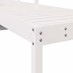 VidaXL 832539 chaise d'extérieur Terrace Siège rembourré Bois de pin Blanc - Vue supplémentaire 8