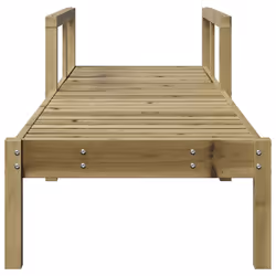 VidaXL 832542 chaise d'extérieur Terrace Siège rembourré Bois de pin - Vue supplémentaire 4