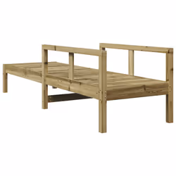 VidaXL 832542 chaise d'extérieur Terrace Siège rembourré Bois de pin - Vue supplémentaire 6
