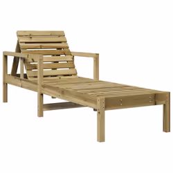 VidaXL 832542 chaise d'extérieur Terrace Siège rembourré Bois de pin - Vue supplémentaire 7