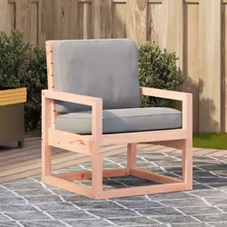 VidaXL 832550, Terrace, Siège rembourré, Bois, 90 kg, 575 mm, 630 mm
