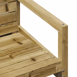 VidaXL 832551 chaise d'extérieur Terrace Siège rembourré Bois de pin - Vue supplémentaire 7