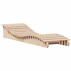 VidaXL 832572, Linge, Siège rembourré, Bois de pin, 70 kg, 600 mm, 2050 mm
