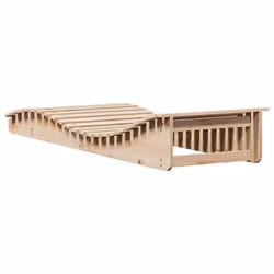 VidaXL 832580 chaise d'extérieur Linge Siège rembourré Bois de pin - Vue supplémentaire 6