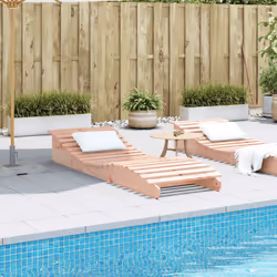 VidaXL 832583 chaise d'extérieur Linge Siège rembourré Bois - Vue supplémentaire 3