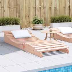 VidaXL 832587 chaise d'extérieur Linge Siège rembourré Bois