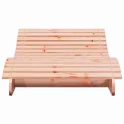 VidaXL 832587 Chaise de Jardin Bois Siège Rembourré - Vue supplémentaire 4