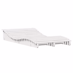 VidaXL 832589, Linge, Siège rembourré, Bois de pin, Blanc, 80 kg, 1100 mm