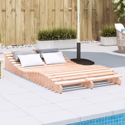 VidaXL 832591 chaise d'extérieur Linge Siège rembourré Bois
