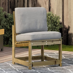 vidaXL Chaise de jardin 50,5x55x77 cm bois de pin imprégné
