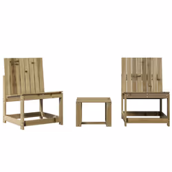 VidaXL 832624, Terrace, Bois de pin, 505 mm, 550 mm, 770 mm, 39 cm