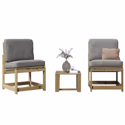 VidaXL 832624 chaise d'extérieur Terrace Bois de pin