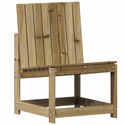 VidaXL 832624 chaise d'extérieur Terrace Bois de pin - Vue supplémentaire 4