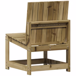 VidaXL 832624 chaise d'extérieur Terrace Bois de pin - Vue supplémentaire 6