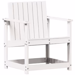 VidaXL 832631 chaise d'extérieur Terrace Bois de pin Blanc - Vue supplémentaire 4