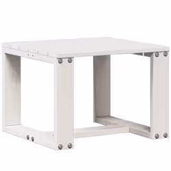 VidaXL 832631 chaise d'extérieur Terrace Bois de pin Blanc - Vue supplémentaire 7