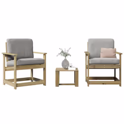 VidaXL 832634 chaise d'extérieur Terrace Bois de pin