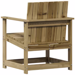 VidaXL 832634 chaise d'extérieur Terrace Bois de pin - Vue supplémentaire 6
