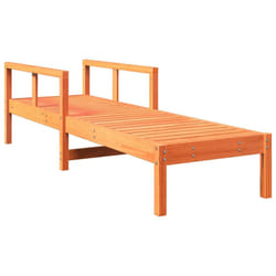 VidaXL 844642 chaise d'extérieur Linge Siège rembourré Bois de pin Marron