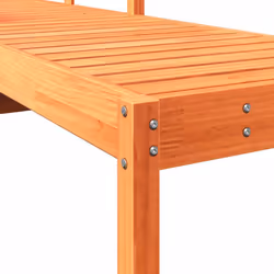 VidaXL 844642 chaise d'extérieur Linge Siège rembourré Bois de pin Marron - Vue supplémentaire 8