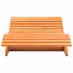 VidaXL 844653 chaise d'extérieur Linge Siège rembourré Bois de pin Marron - Vue supplémentaire 4