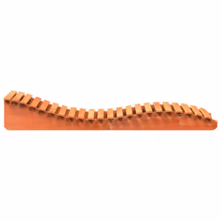 VidaXL 844653 chaise d'extérieur Linge Siège rembourré Bois de pin Marron - Vue supplémentaire 5