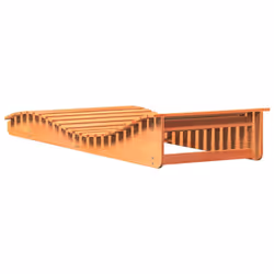 VidaXL 844653 chaise d'extérieur Linge Siège rembourré Bois de pin Marron - Vue supplémentaire 6
