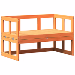 VidaXL 844659, Marron, Bois, 80 kg, Adultes et enfants