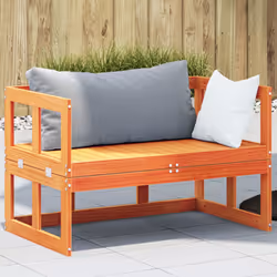 VidaXL 844659 banc de jardin Bois